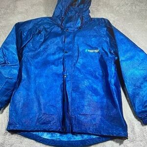 Kids Blue Rain Jacket